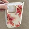 Cute Red Lily Pattern Phone Case For Samsung A05S A06 A07 A15 A16 A34 A35 A53 A54 S23 S25 Ultra Shockproof Soft Cover Funda