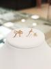 LLOYD Flow Ribbon 14K Earrings LEE25004G