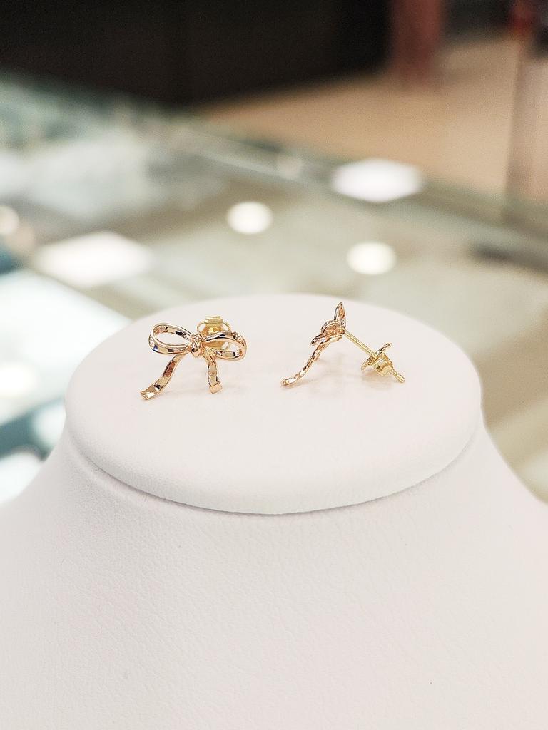 LLOYD Flow Ribbon 14K Earrings LEE25004G