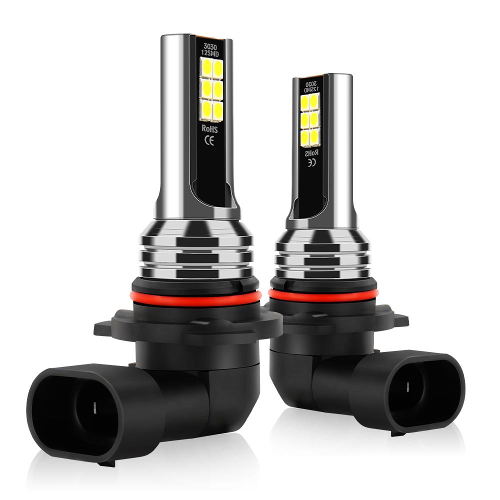 Für KIA Seltos 2025- 2025 LED Nebelscheinwerfer Lampen 9006 HB4 6000k Hohe Intensität 12 Stück 3570 CSP Chips Lüfterloses Design 9005 HB3