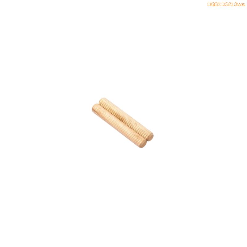 

K1AE 100Pcs Woodworking Doweling Jig Round Fluted Wooden Plug Dowel Pin Rod Locator Furniture Fitting 6mm 10mm 10mm