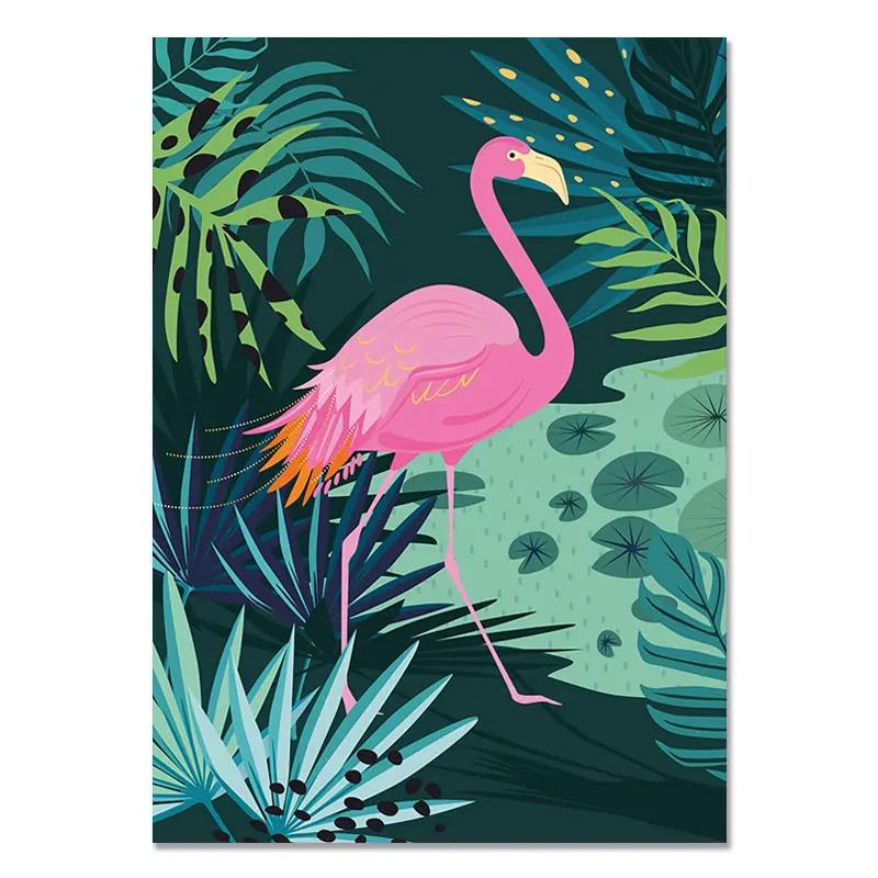 Animals Canvas Painting Koala Jungle Posters and Prints Nordic Monstera Leaf Wall Art Pictures for Living Room Home Decoration