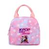 3Pcs/set Anime Cartoon Kpop Printed Backpack Handbag Pencil Case for Teenger Student Girl Boy Schoolbag Kid Bookbag Large Capacity Travel Bag Gift