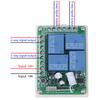 Dc 12V 10A 433Mhz 4Ch Wireless Relay Rf Remote Control Switch Receiver