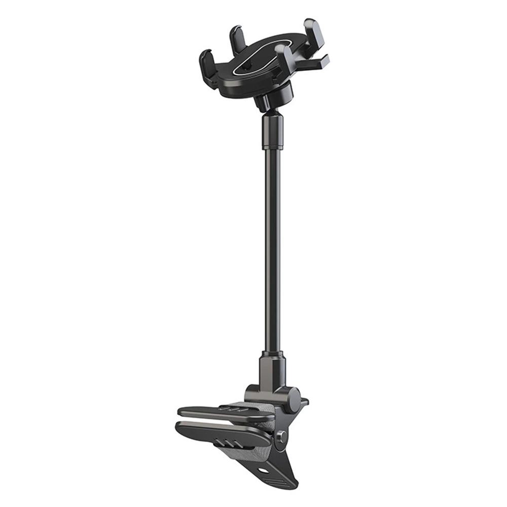 X040 Universal Phone Holder Clamp Mount Bracket for Electric Guitar Bass Ukulele Live Teaching Video Recording