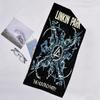 1pc Linkin Park1 Beach Towel, Beach and Seaside Swimming Pool Equipment, Fashion Pattern, Rectangular, Travel Essentials