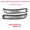 Compatible Rearview Mirror Turn Signal Light for Mercedes A-Class W169, B-Class W245 (Part Numbers: 1698201121, 169821221)