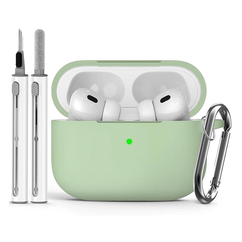 Case For Apple Airpods pro Case Earphone Accessories Wireless Bluetooth Headset Silicone Air Pod Pro 2 Cover With Cleaner Kit