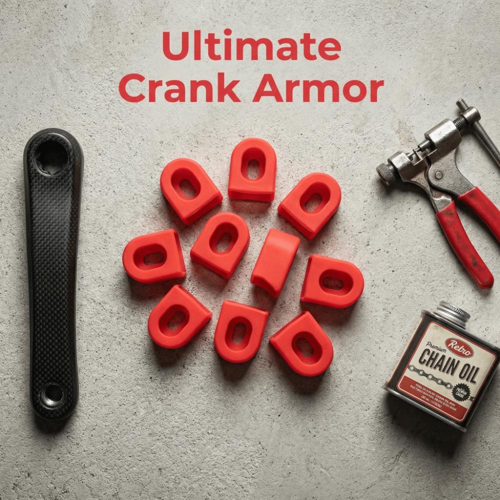 10PCS Multicolor Cycling Crank Boot Protectors Soft Crank Arm Cover  Bike Accessory