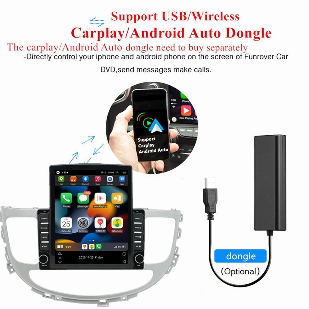 For 09-14 Hyundai Genesis Sedan Android Radio Stereo GPS Nav Head Unit Wifi 9.7"