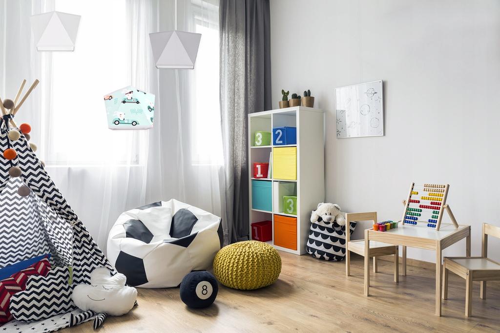 Loft Children'S Ceiling Hanging Lamp, Spider Lampshade