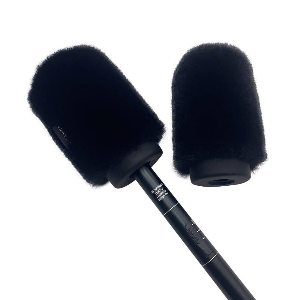 VIERYCIY Microphone Wind Muff Pop Filter for Sennheiser MKE600 Rode NTG4 NTG5 Sony ECM-XM1 ECM673 ECM674 ECM NV1 Shotgun Microphone Cover Wind Screen