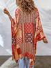 Women's Bohemian Aztec Print Cardigan Cloak - Spring/Autumn Collection