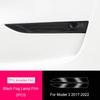 For Tesla Model 3 Y S X TPU Blackened Headlight Taillight Foglight Protective Film Headlight Tail Lamp Color Changing Films
