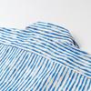 2025 Spring Women's European & American Style Casual Striped Linen Shirt and Simple Shorts Set