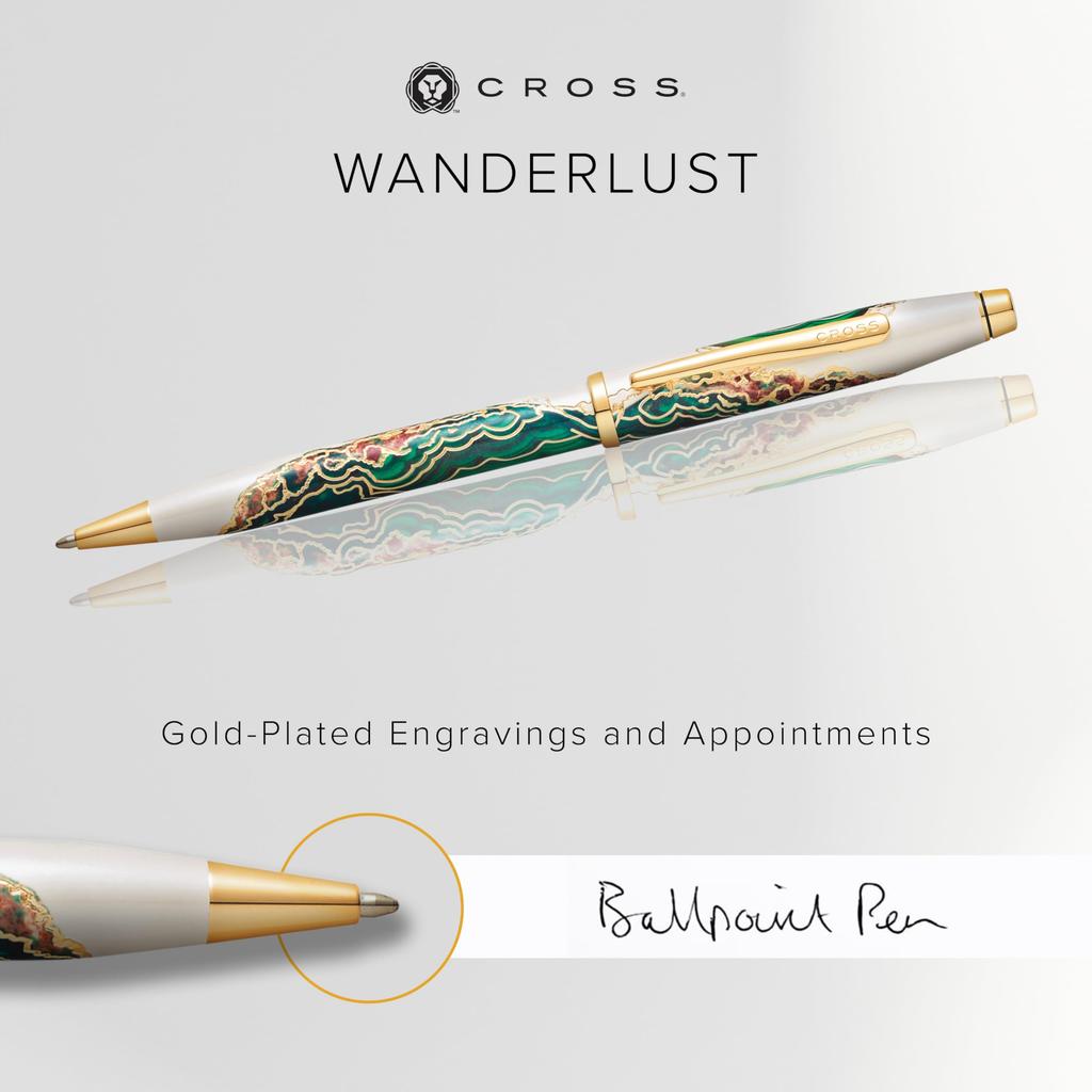 Kuličkové pero CROSS Wanderlust Borneo Originální dovezený produkt na olejové bázi NAT0752-2