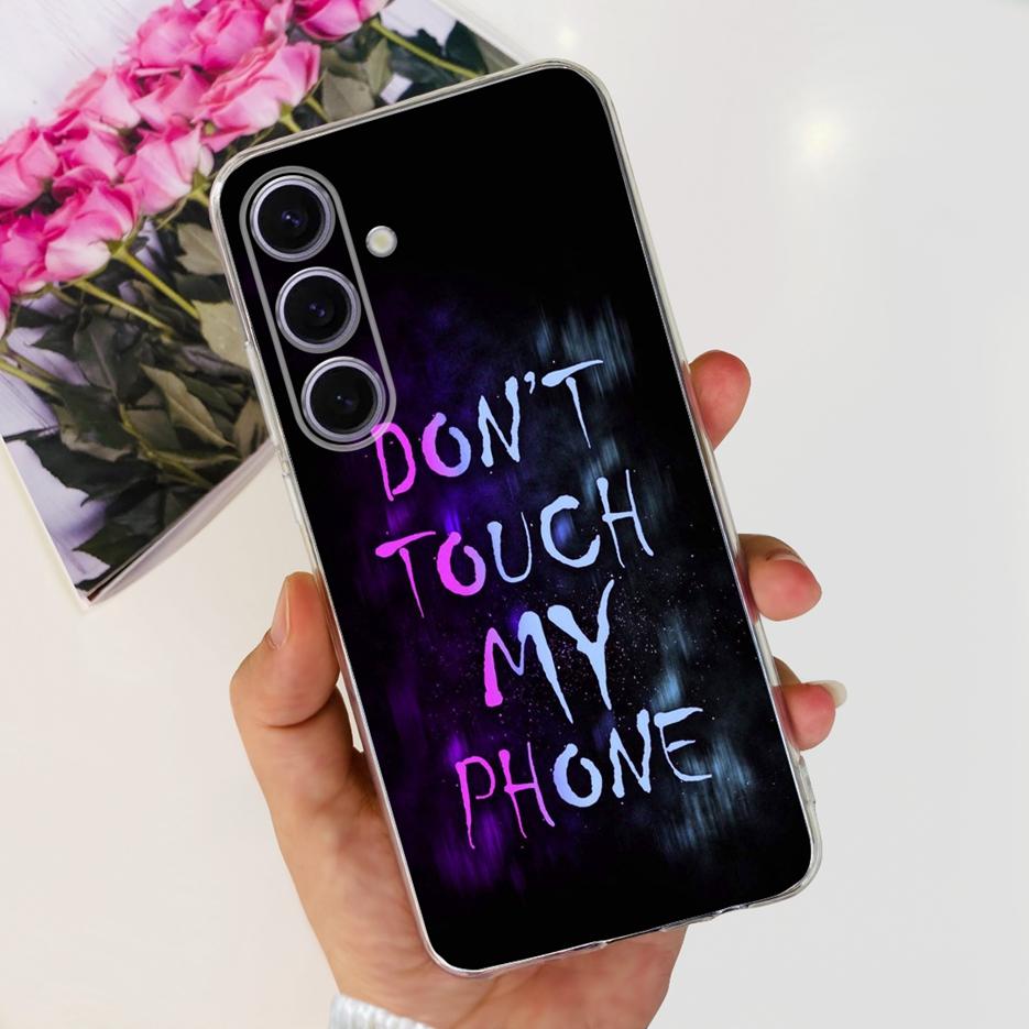 For Samsung Galaxy S24 Plus Case SM-S926B Cute Fashion Painted Cover Soft Slim Phone Case For Samsung S24 Ultra S 24 S24+ Fundas