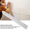 3PCS White Measuring Stick Lightweight Meter Stick Durable Folding Carpenters Ruler