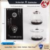 Smart Electric Glass Kettle with Auto Power Off and Insulation for Tea Ceremonies