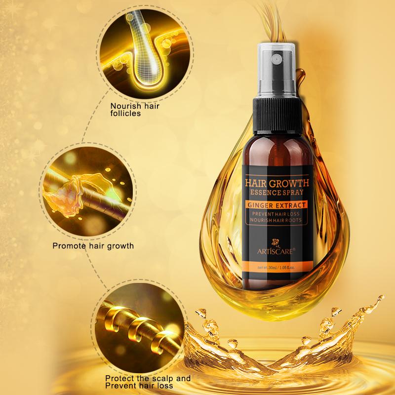 ARTISCARE Hair Growth Essence Spray 30mL Anti Hair Loss Nourish Roots Hair Care