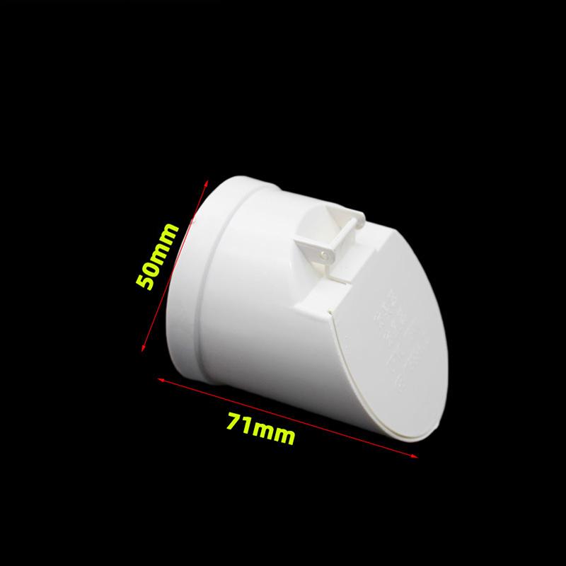 

50/75/110/160 мм Сливная труба Напольные трапы Канализационная труба Большой пропускной способности Защита от запаха Защита от крыс Крышка Септик Наружная труба Клапан 50mm