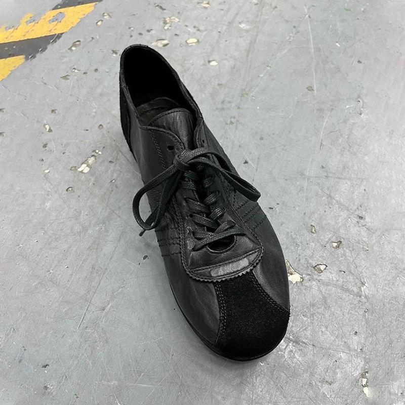 Classic Dexun Shoes 2.0 Retro Trendy Lazy Shoes Flat-Soled Small Leather Shoes British Style Men And Women Casual Commuting