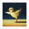 Lucia Heffernan Yoga Chick Dancer Pose Print