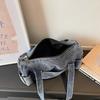 Denim Bag Women's Portable Shoulder Crossbody Bag Commuter Tote Bag