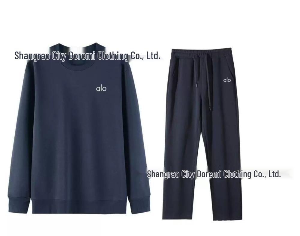 

Unisex Autumn/Winter Hooded Sweatshirt & Sweatpants Set XXXL