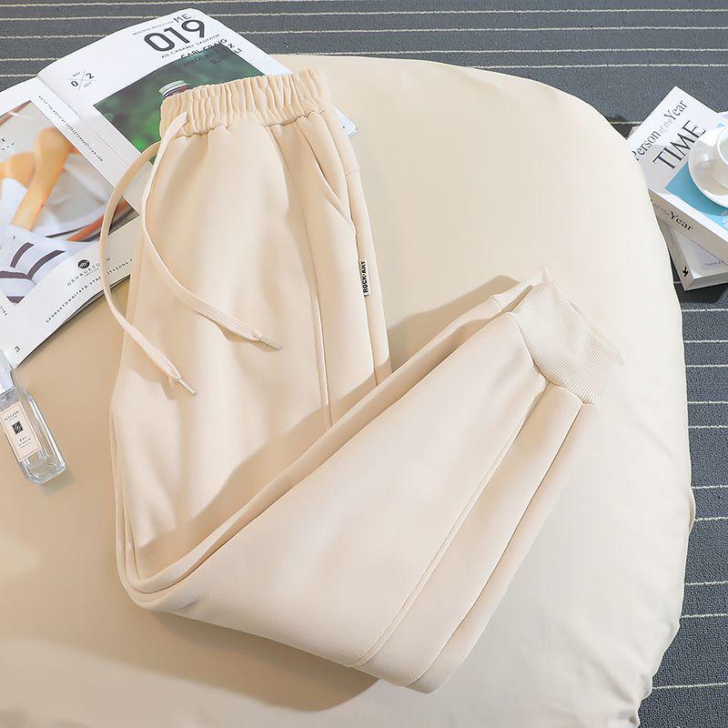 

Women s Fleece-Lined Harem Sweatpants - Loose, Thick, Slimming, Cuffed, Autumn/Winter 2025 XL (105-125 jin)