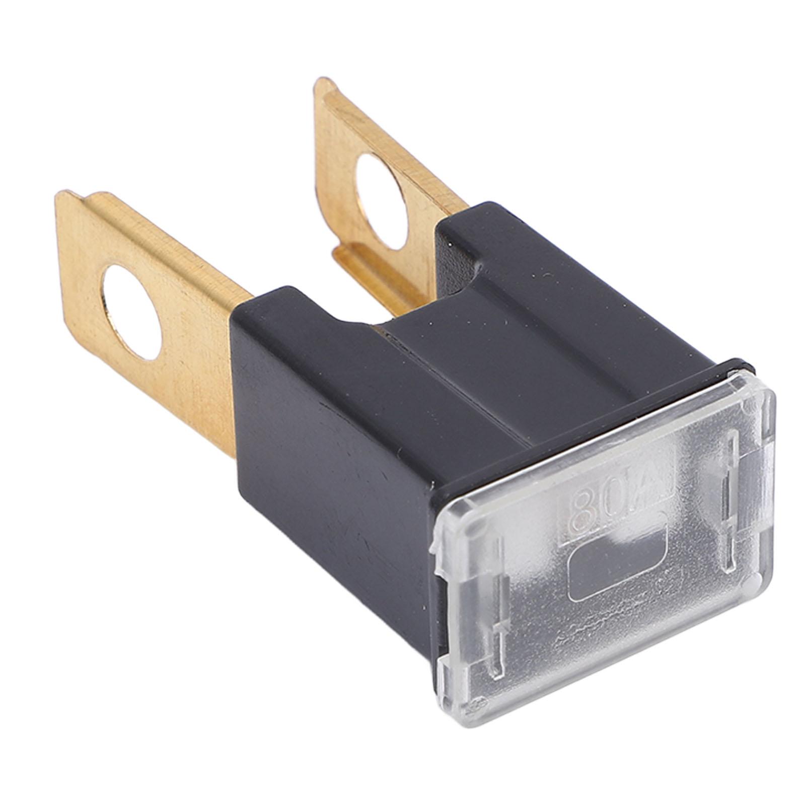 

10 шт. прямой предохранитель с мужским выводом черного цвета FLM сменный предохранитель с мужским выводом 80A 32V