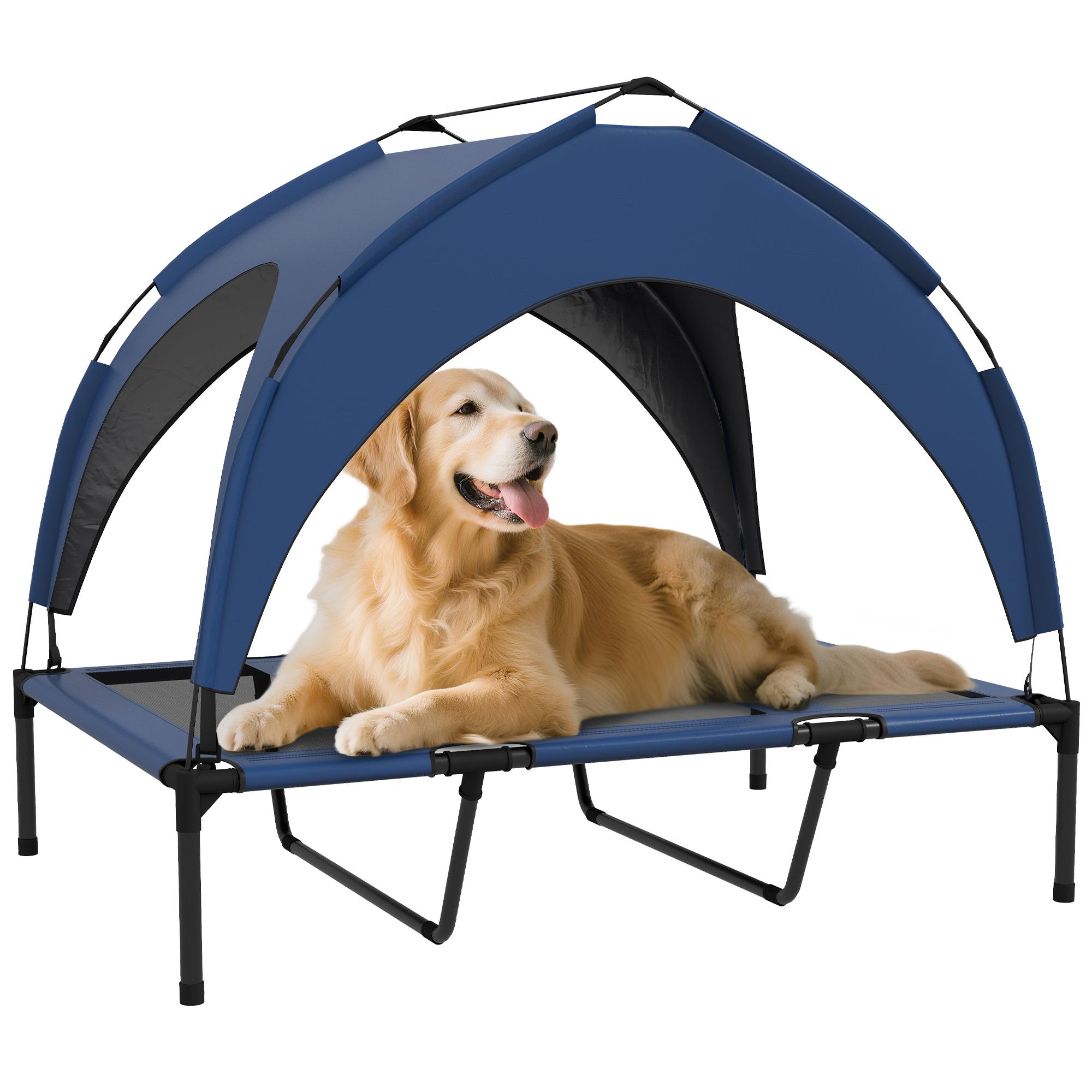 Cooling Raised Pet Bed w/ Washable
