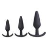 Prostate Massager 3 Different Size Silicone Plugs Anal Butt Plug Anal Dilation Trainer Adult Games Sex Toys For Men Women SM