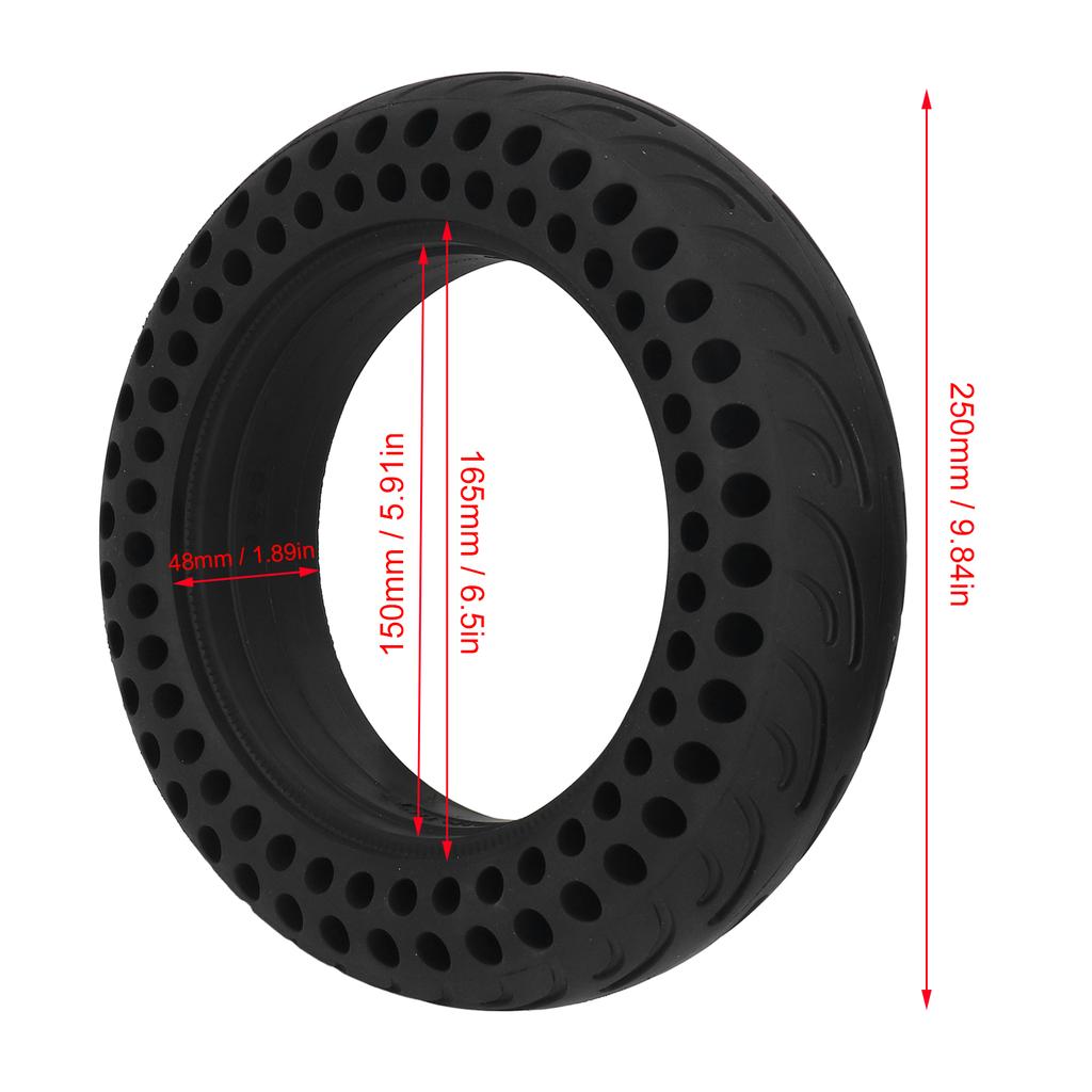 Electric Scooter Tire 70/65?6.5 Rubber 16.5cm ID 25cm OD 10x2.75 Tyre Replacement for Xiaomi