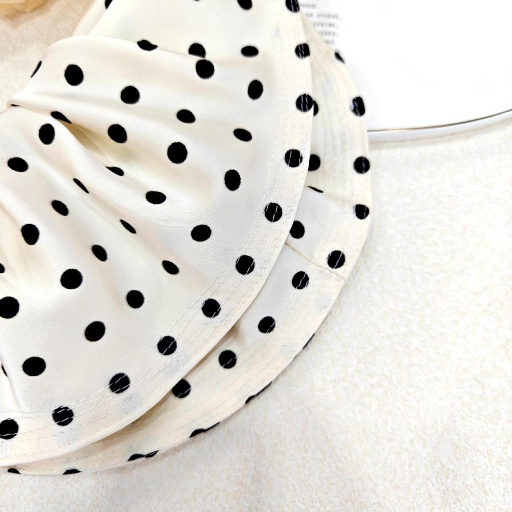 Double Layer Checkered Hair Clip Bow Oversized Hair Scrunchies Women Hair Ropes  Hair Accessory