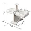 Dumpling Maker Machine Keukengadget Accessoires Dubbele Kop Pers Dumplings Mal Diy Empanadas Ravioli Mal Bakgereedschap