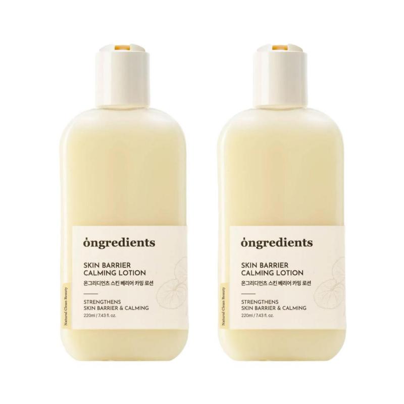 Ongredients Lotion Apaisante Barrière Cutanée 220ml X 2