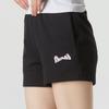 Puma Solid Color Running Training Mid Waist Casual Shorts Women Shorts Black 628042-01