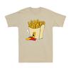 Potato Fries French Fries Ketchup Funny Comic Drawing Fast Food Unisexs TShirt