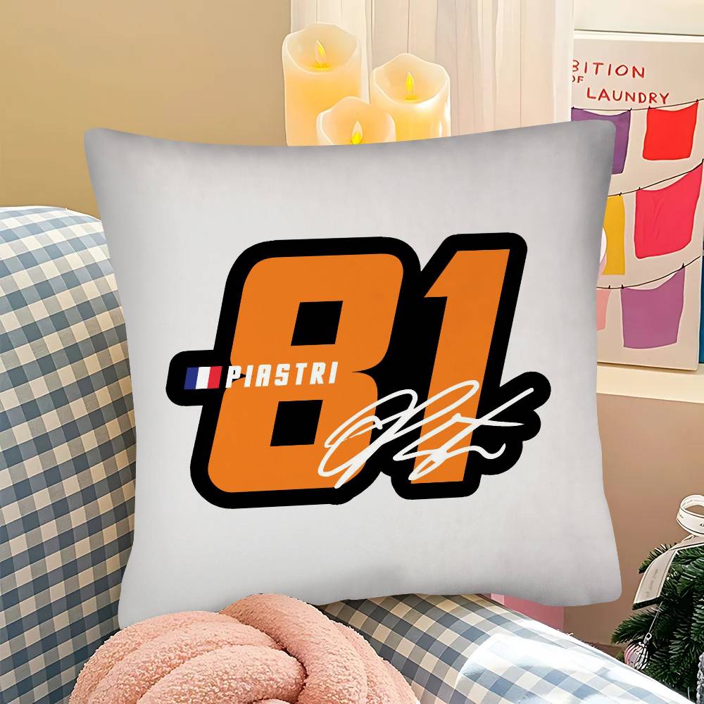 pc OOscar PPiastri Pillow Case Fashion Square Pillowcase Bedroom Sofa Room Ins Decoration Leisure