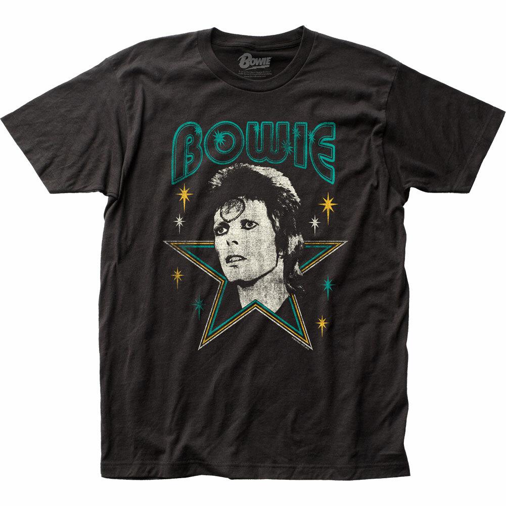 

26 David Bowie Stars T Shirt Mens Licensed Rock N Roll Band Music Tee New Black Unisex T-Shirt XXL