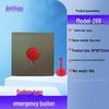 Automatic Key Reset Emergency Help Alarm Button with Pull Rope