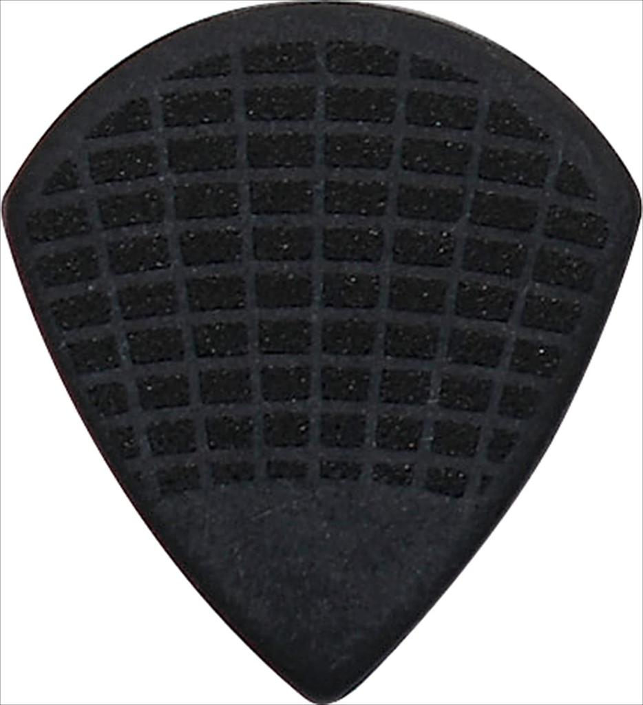 Ibanez Grip Wizard Series Sand Grip Teardrop Picks, Heavy 1.0mm, 6-Pack, Black (PPA18HSGBK)