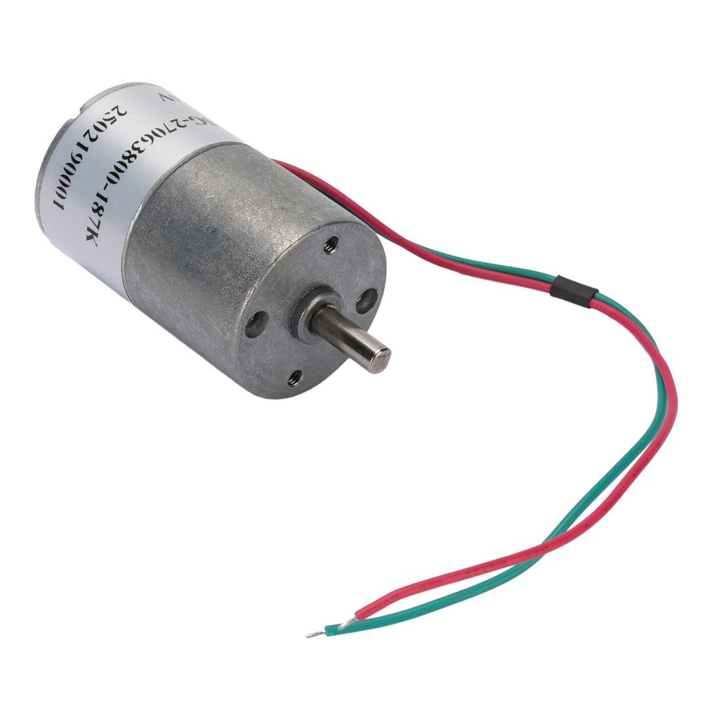 DC Převodový motor 27mm Měděný Bezhlučný Motor s převodovkou pro Dvířka pro domácí mazlíčky Elektronický zámek