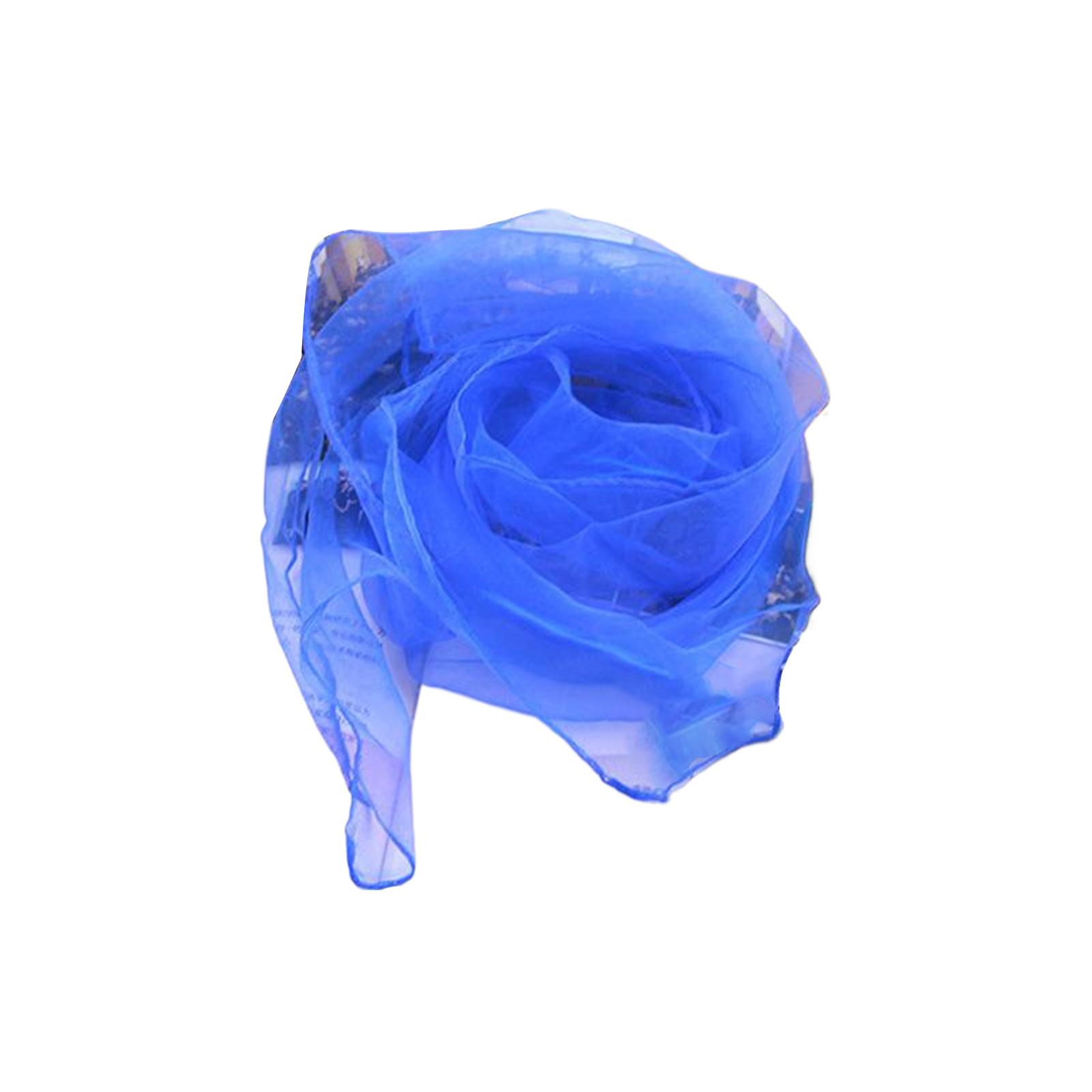 

Стильный набор шарфов ярких цветов, удобный для ношения, мягкий и приятный на ощупь королевский синий