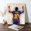 Messi World Cup Canvas Poster for Living Room or Bedroom