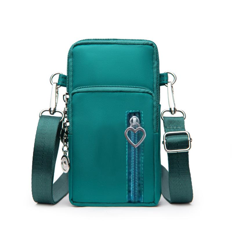 2024 Korean Style Women's Crossbody Phone Bag & Coin Purse - Vertical Mini Design