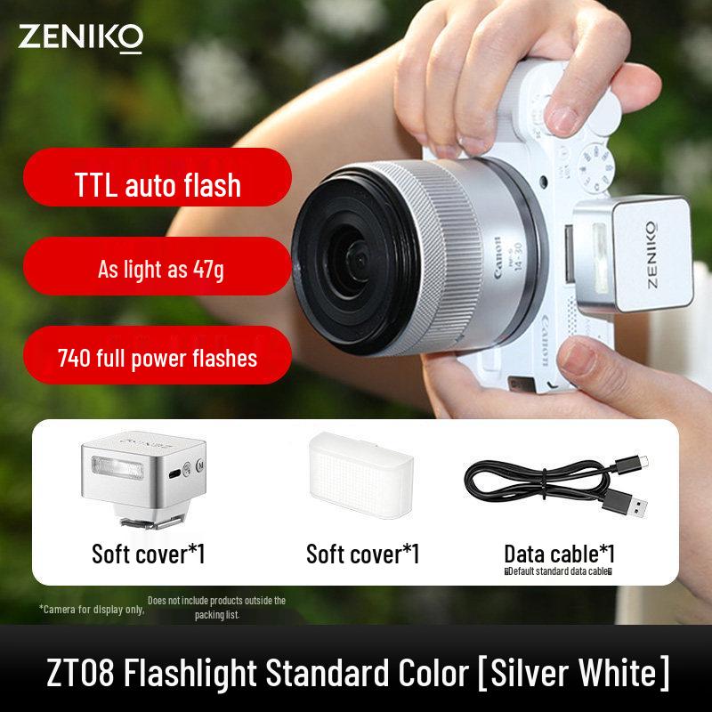 ZENIKO ZT08 Camera Flash TTL for Canon R50 – No Adapter Needed