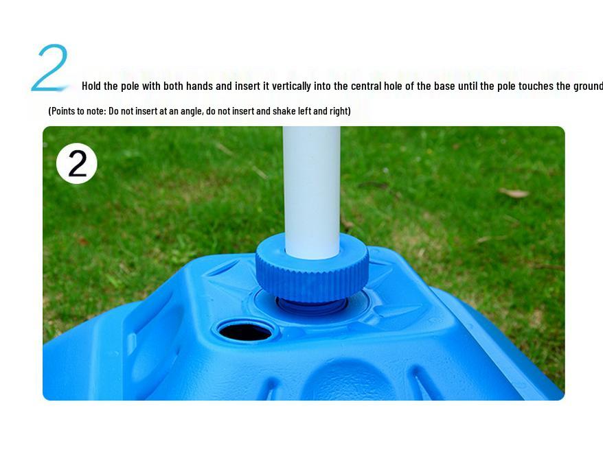 30L Water-Filled Base for Large Outdoor Advertising Sun Umbrella