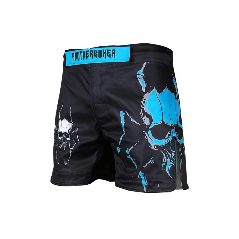 Men Women MMA Shorts UFC Training BJJ Muay Thai Boxing Gym Workout Athletic Compression Short Pants